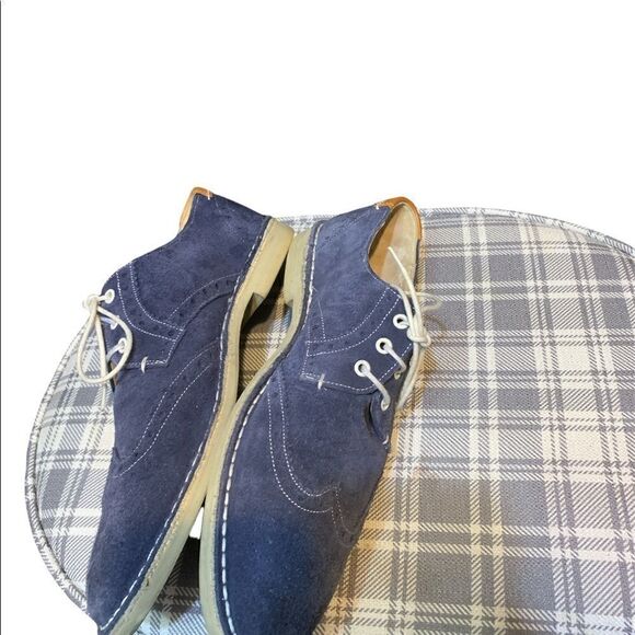 Ted Baker 🔥HOST PICK🔥Blue Suede Oxfords - Picture 5 of 13